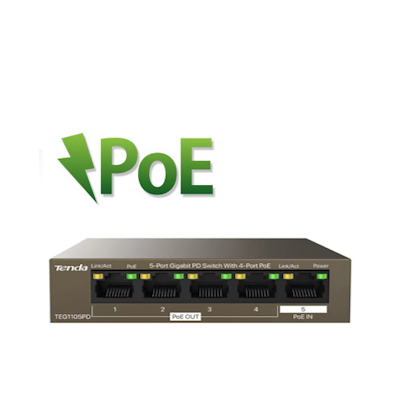 POE1105P 4 port POE switch